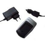 Kit chargeur, adaptateur secteur et adaptateur allume - cigare pour batterie canon nb - 8l, compatible ...
