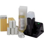 - kit chauffe cire modulaire avec support - epilation professionnelle avec 6 x recharges roll on cire ...