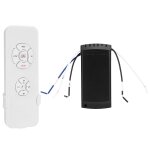 Kit de contrle intelligent avec tlcommande et rcepteur pour lampe de ventilateur de plafond, interrupteur ...