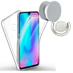 Kit coque 3x1 360 anti choc + 1 gripholder + 1 support gripholder blanc pour xiaomi redmi note 6 / note ...