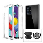 Kit coque 3x1 360 impact protection + 1 gripholder + 1 support gripholder noir pour samsung galaxy note ...