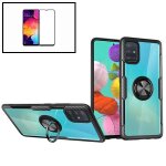Kit coque 3x1 phonecare clear armor + verre tremp 5d full cover pour samsung galaxy s10