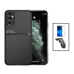 Kit coque magnetic lux + 5d full cover + support magn�tique l safe driving pour samsung galaxy a34 5g ...