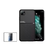 Kit coque magnetic lux + anti - spy 5d full cover pour xiaomi mi 11 lite