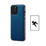 Kit coque magneticleather + support magnétique renforcé de voiture pour apple iphone 14 pro max - bleu ... Kit coque magneticleather + support magnétique renforcé de voiture pour apple iphone 14 pro max - bleu ...