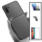Kit coque magn�tique lux + film de verre tremp� 5d a couverture compl�te + support magn�tique l pour ...