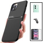 Kit coque magnétique lux + film de verre trempé 5d a couverture complète + support magnétique l pour ... Kit coque magnétique lux + film de verre trempé 5d a couverture complète + support magnétique l pour ...