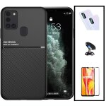 Kit coque magn�tique lux + film de verre tremp� 5d a couverture compl�te + support magn�tique pour samsung ...