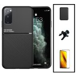 Kit coque magn�tique lux + portefeuille magn�tique noir + 5d full cover + support magn�tique renforc� ...