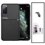 Kit coque magn�tique lux + verre tremp� nano incurv� uv + support magn�tique l pour samsung galaxy note ...