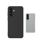 Kit coque en silicone liquide + anti - choc superprotect phonecare pour samsung galaxy a37 5g - noir ...