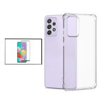 Kit coque superprotect anti - shock + film de verre tremp� 5d full cover pour samsung galaxy a52 5g