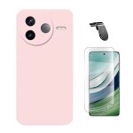 Kit de film hydrogel a coque complte avant + coque en silicone liquide + support magntique l phonecare ...