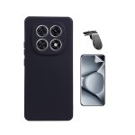 Kit de film hydrogel a coque compl�te avant + coque en silicone liquide + support magn�tique l phonecare ...