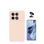 Kit de film en verre tremp de la couverture 5d + couvercle de silicone liquide + support magntique ...