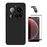 Kit de film en verre tremp� incurv� + couvercle en silicone liquide + support magn�tique l safe phonecare ...