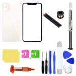 Kit d'outils de r�paration pour iphone 11, qualit� professionnelle, verre avant et arri�re du t�l�phone, ...