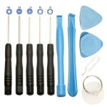 Kit d'outils de r�paration de t�l�pphones portables, jeu de tournevis pour iphone 4 4s 5 5s 6 6plus