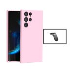 Kit support magn�tique l conduite en toute s�curit� + coque silicone liquide pour samsung galaxy s22 ...