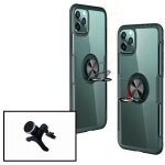 Kit support magn�tique renforc� pour voiture + coque 3x1 clear armor pour iphone se new 2020