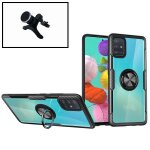 Kit support magntique renforc pour voiture + coque 3x1 clear armor pour samsung galaxy m30