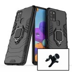 Kit support magn�tique renforc� pour voiture + coque military defender ring anti - impact pour samsung ...