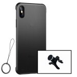 Kit support magn�tique renforc� pour voiture + coque sans bordures pour xiaomi redmi 9a