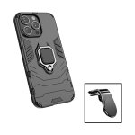 Kit support magn�tique l safe driving voiture + coque 3x1 military defender pour apple iphone 15 pro ...