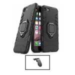 Kit support magn�tique l safe driving voiture + coque 3x1 military defender pour apple iphone se 2022 ...