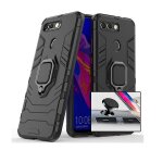 Kit support magntique de voiture + coque 3x1 military defender pour huawei honor v20