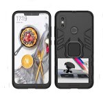 Kit support magntique de voiture + coque 3x1 military defender pour xiaomi mi a2