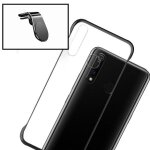Kit support magn�tique l pour voiture + coque sans bordures pour huawei p smart 2020