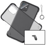 Kit support magntique l pour la voiture + coque sans bordures pour realme c15