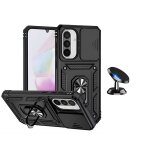 Kit de support magntique de voiture + couvercle anti - impact pour fentre coulissante de dfenseur ...