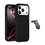 Kit de support magn�tique pour voiture l safe driving + coque en silicone liquide phonecare pour apple ...