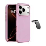 Kit de support magn�tique pour voiture l safe driving + coque en silicone liquide phonecare pour apple ...