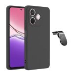 Kit de support magn�tique pour voiture l safe driving + coque en silicone liquide phonecare pour oppo ...