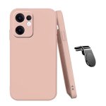 Kit de support magn�tique pour voiture l safe driving + coque en silicone liquide phonecare pour oppo ...