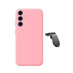 Kit de support magn�tique pour voiture l safe driving + coque en silicone liquide phonecare pour samsung ...
