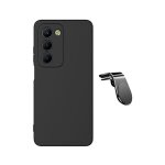 Kit de support magn�tique pour voiture l safe driving + coque en silicone liquide phonecare pour xiaomi ...