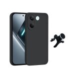 Kit support renforc� + silicone phonecare pour xiaomi poco x8 pro 5g - noir