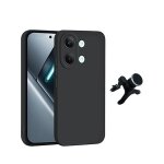 Kit support renforc� + silicone phonecare pour xiaomi poco x8 pro max - noir