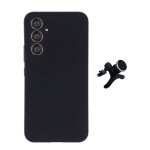 Kit support voiture magn�tique renforc� + housse silicone liquide phonecare pour samsung galaxy s24 fe ...