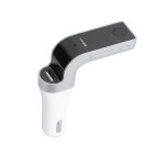 Kit transmetteur fm bluetooth pour voiture, lecteur mp3 mains libres, radio sans fil aux, chargeur de ...