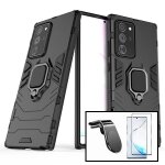 Kit verre trempé 5d full + coque military defender ring anti - impact + support magnétique l pour voiture ... Kit verre trempé 5d full + coque military defender ring anti - impact + support magnétique l pour voiture ...