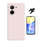 Kit verre tremp� clearglass + coque silicone liquide + support de voiture magn�tique phonecare pour xiaomi ...