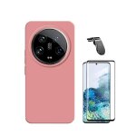 Kit verre trempé incurvé + etui silicone liquide + support magnétique l phonecare pour xiaomi 14 ultra ... Kit verre trempé incurvé + etui silicone liquide + support magnétique l phonecare pour xiaomi 14 ultra ...