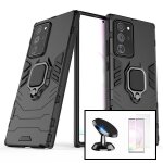 Kit verre trempé nano incurvé uv + coque military defender ring anti - impact + support magnétique de ... Kit verre trempé nano incurvé uv + coque military defender ring anti - impact + support magnétique de ...