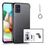 Kit verre tremp� nano incurv� uv + coque sans bordures + support magn�tique l pour la voiture pour samsung ...