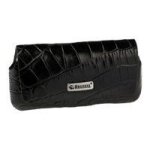 Krusell hector croco medium - etui pour t�l�phone portable - cuir - noir